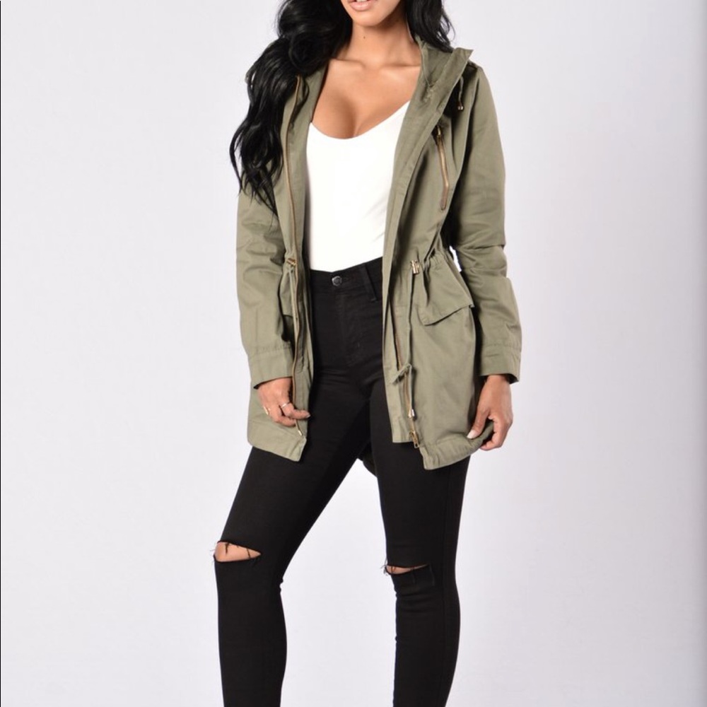 Green jacket
